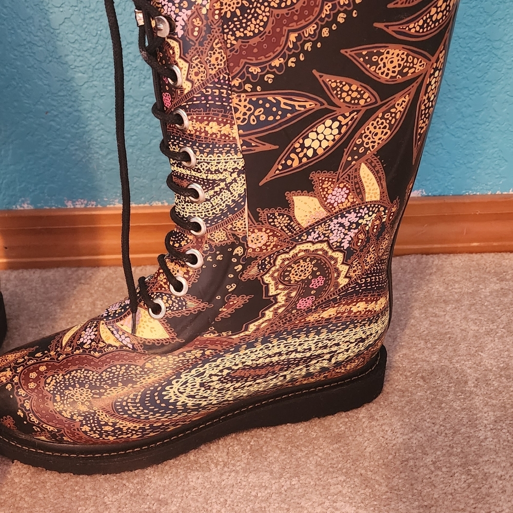 ILSE JACOBSEN paisley rainboot - Picture 3 of 3